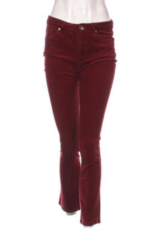 Pantaloni de velvet de femei Montego, Mărime S, Culoare Roșu, Preț 11,10 Lei