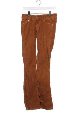 Pantaloni de velvet de femei Pepe Jeans, Mărime S, Culoare Maro, Preț 37,25 Lei