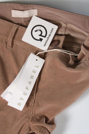 Γυναικείο κοτλέ παντελόνι Stefanel, Μέγεθος XS, Χρώμα  Μπέζ, Τιμή 6,89 €
