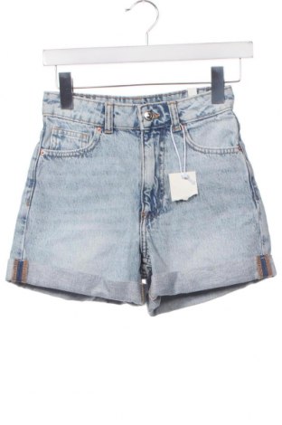 Γυναικείο κοντό παντελόνι Cropp, Μέγεθος XXS, Χρώμα Μπλέ, Τιμή 11,14 €
