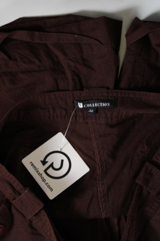 Pantaloni scurți de femei U Collection, Mărime M, Culoare Maro, Preț 38,27 Lei