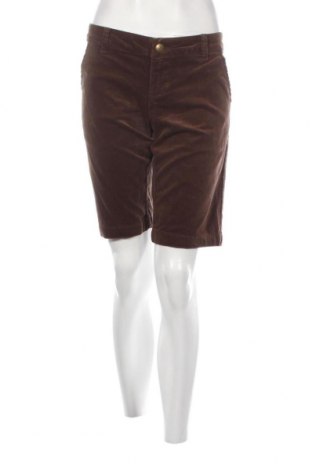 Дамски къс панталон Zana Di Jeans, Размер M, Цвят Кафяв, Цена 10,45 лв.