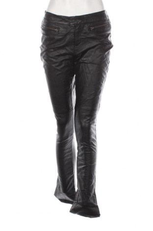Γυναικείο παντελόνι δερμάτινο Gina Tricot, Μέγεθος M, Χρώμα Μαύρο, Τιμή 6,43 €