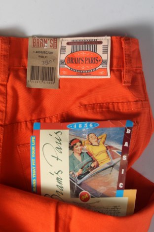 Дамски панталон Bram's Paris, Размер M, Цвят Оранжев, Цена 17,80 лв.