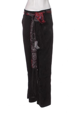 Дамски панталон Desigual, Размер M, Цвят Черен, Цена 135,78 лв.