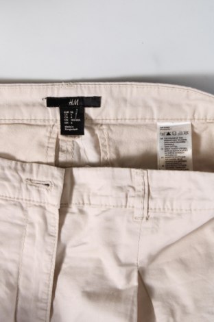 Дамски панталон H&M, Размер M, Цвят Екрю, Цена 15,00 лв.