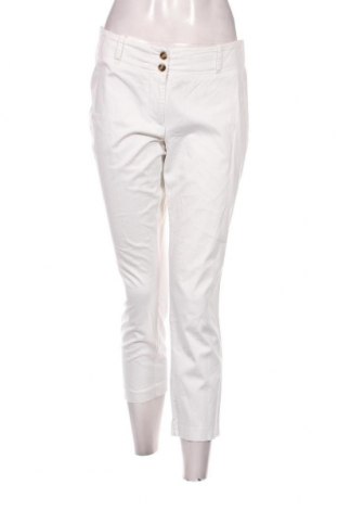 Дамски панталон H&M, Размер M, Цвят Бял, Цена 4,64 лв.
