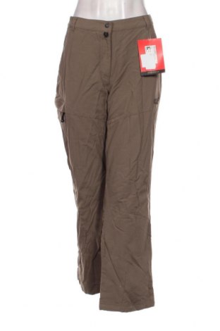 Дамски панталон Jack Wolfskin, Размер XXL, Цвят Зелен, Цена 52,56 лв.