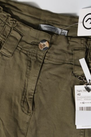 Pantaloni de femei Piazza Italia, Mărime L, Culoare Verde, Preț 151,32 Lei