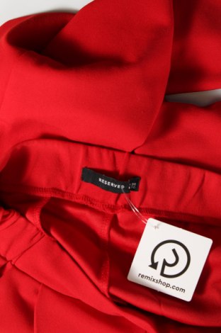 Pantaloni de femei Reserved, Mărime M, Culoare Roșu, Preț 67,50 Lei