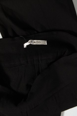 Pantaloni de femei S.C & Co, Mărime M, Culoare Negru, Preț 95,39 Lei