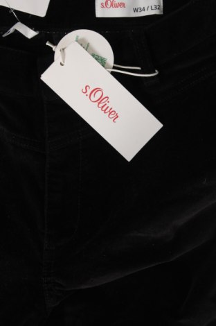 Дамски панталон S.Oliver, Размер XS, Цвят Черен, Цена 87,00 лв.