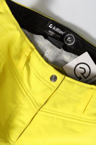 Damenhose für Wintersport Killtec, Größe M, Farbe Gelb, Preis 109,60 €