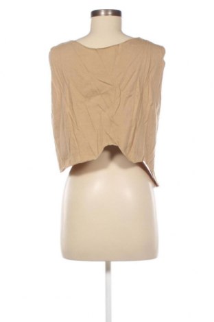 Γυναικείο αμάνικο μπλουζάκι, Μέγεθος M, Χρώμα  Μπέζ, Τιμή 5,09 €