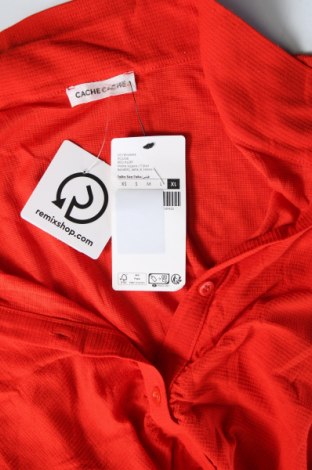 Γυναικείο αμάνικο μπλουζάκι Cache Cache, Μέγεθος XL, Χρώμα Κόκκινο, Τιμή 10,82 €