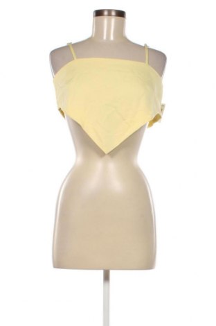 Γυναικείο αμάνικο μπλουζάκι Collusion, Μέγεθος S, Χρώμα Κίτρινο, Τιμή 5,01 €
