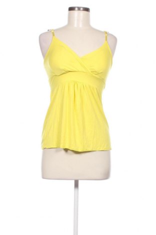 Γυναικείο αμάνικο μπλουζάκι Easy Wear, Μέγεθος XS, Χρώμα Κίτρινο, Τιμή 2,10 €