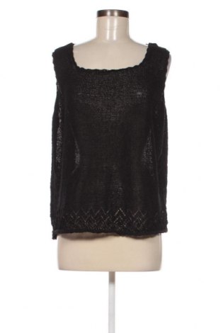 Γυναικείο αμάνικο μπλουζάκι Laura, Μέγεθος M, Χρώμα Μαύρο, Τιμή 5,12 €