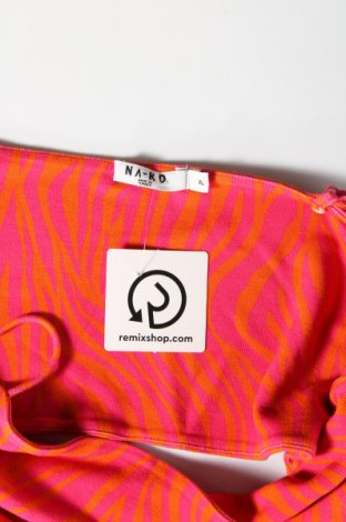 Γυναικείο αμάνικο μπλουζάκι NA-KD, Μέγεθος XL, Χρώμα Πολύχρωμο, Τιμή 2,48 €