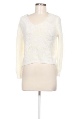 Дамски пуловер, Размер L, Цвят Бял, Цена 5,22 лв.