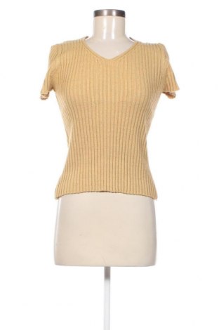 Дамски пуловер, Размер XS, Цвят Златист, Цена 29,21 лв.