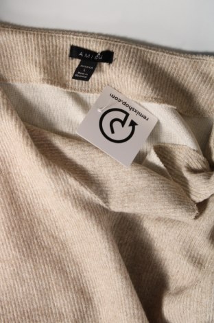 Дамски пуловер Amisu, Размер L, Цвят Бежов, Цена 9,86 лв.