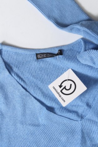 Γυναικείο πουλόβερ Blind Date, Μέγεθος L, Χρώμα Μπλέ, Τιμή 4,49 €