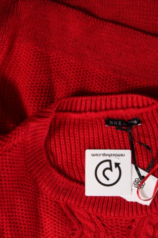 Damski sweter Breal, Rozmiar XL, Kolor Czerwony, Cena 231,89 zł
