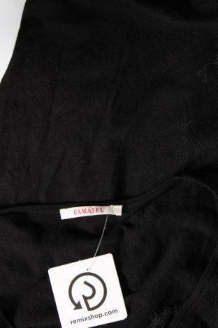 Γυναικείο πουλόβερ Camaieu, Μέγεθος M, Χρώμα Μαύρο, Τιμή 7,67 €