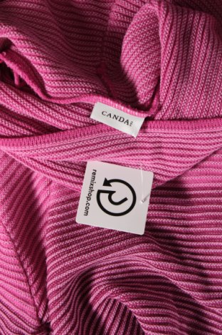 Дамски пуловер Canda, Размер M, Цвят Розов, Цена 7,83 лв.