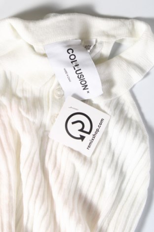 Γυναικείο πουλόβερ Collusion, Μέγεθος L, Χρώμα Λευκό, Τιμή 4,21 €