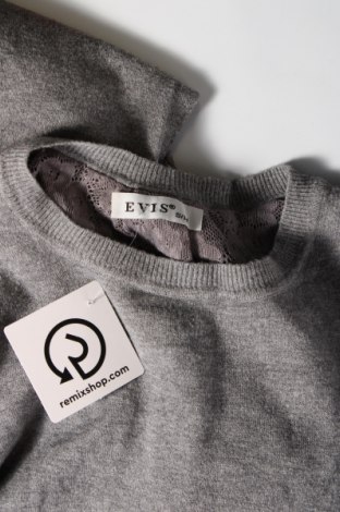 Γυναικείο πουλόβερ Evis, Μέγεθος S, Χρώμα Γκρί, Τιμή 5,38 €