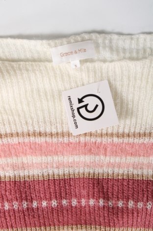 Дамски пуловер Grace & Mila, Размер S, Цвят Многоцветен, Цена 38,81 лв.