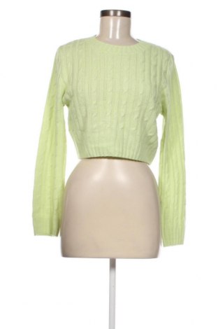 Дамски пуловер H&M Divided, Размер M, Цвят Зелен, Цена 7,83 лв.