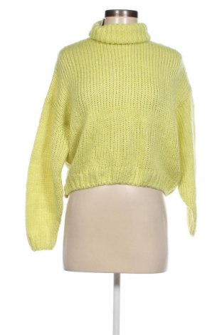 Дамски пуловер H&M Divided, Размер S, Цвят Жълт, Цена 9,28 лв.