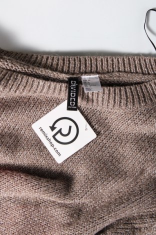 Дамски пуловер H&M Divided, Размер S, Цвят Кафяв, Цена 8,70 лв.
