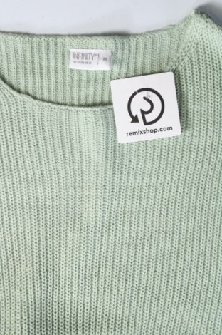 Γυναικείο πουλόβερ Infinity, Μέγεθος M, Χρώμα Πράσινο, Τιμή 5,56 €