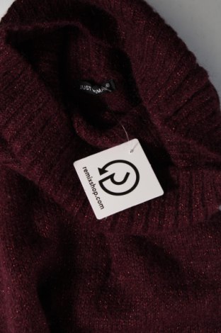 Дамски пуловер Just Woman, Размер S, Цвят Червен, Цена 7,25 лв.