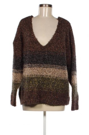 Дамски пуловер Lindex, Размер L, Цвят Кафяв, Цена 7,25 лв.