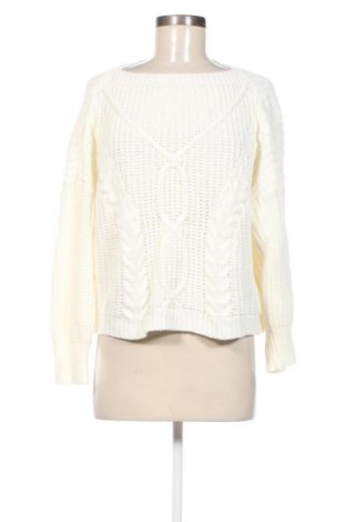 Γυναικείο πουλόβερ Made In Italy, Μέγεθος M, Χρώμα Λευκό, Τιμή 3,04 €