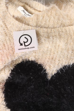 Дамски пуловер Miss Charm, Размер M, Цвят Бежов, Цена 8,70 лв.