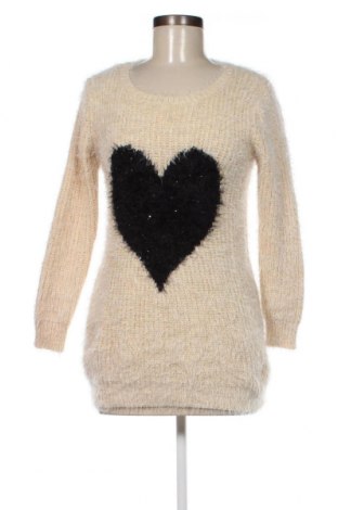 Γυναικείο πουλόβερ Miss Charm, Μέγεθος M, Χρώμα  Μπέζ, Τιμή 4,49 €