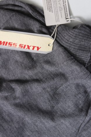 Дамски пуловер Miss Sixty, Размер XS, Цвят Сив, Цена 132,00 лв.