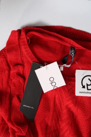 Дамски пуловер Moodo, Размер S, Цвят Червен, Цена 21,75 лв.