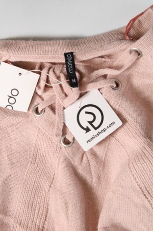 Дамски пуловер Moodo, Размер M, Цвят Розов, Цена 21,75 лв.