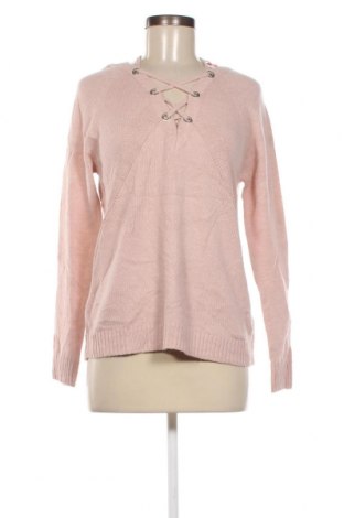 Дамски пуловер Moodo, Размер M, Цвят Розов, Цена 21,75 лв.