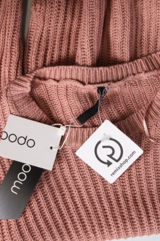 Дамски пуловер Moodo, Размер M, Цвят Пепел от рози, Цена 21,75 лв.