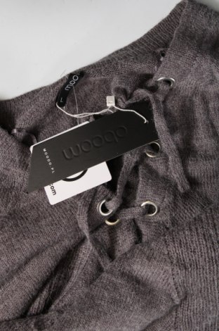 Γυναικείο πουλόβερ Moodo, Μέγεθος L, Χρώμα Γκρί, Τιμή 13,46 €