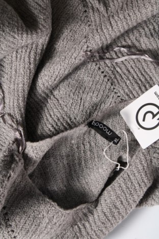 Γυναικείο πουλόβερ Moodo, Μέγεθος XL, Χρώμα Γκρί, Τιμή 13,46 €