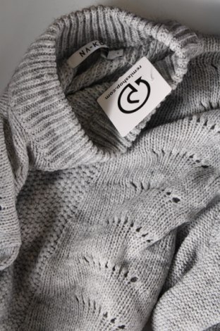 Дамски пуловер NA-KD, Размер S, Цвят Сив, Цена 7,25 лв.